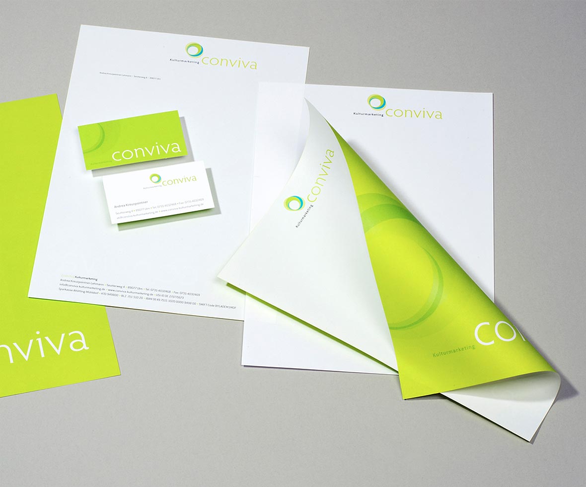 Grafikdesign/Printdesign: Geschäftsausstattung, Briefpapier, Visitenkarten