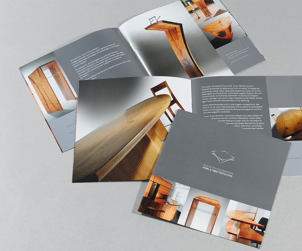 Grafikdesign/Firmenpräsentationen: Broschüre